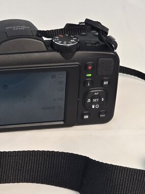 Kodak Black Digital Camera with Rear LCD and Control Dial